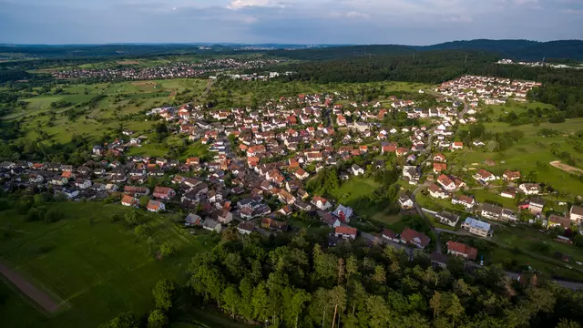 Die malerische Stadt an der Enz